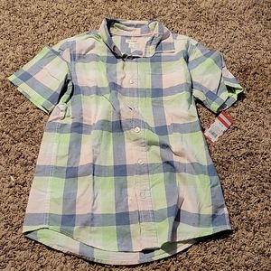 Boys Buttom Up Shirt Suze 16